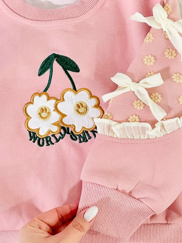 ست بلوز و شلوار flower